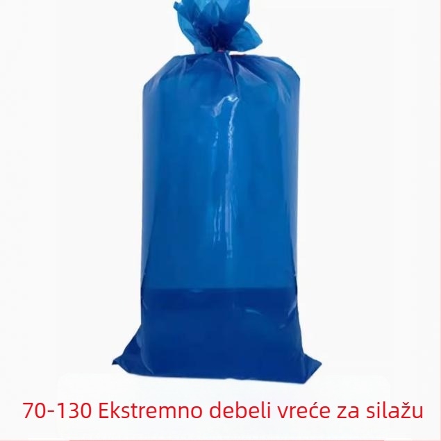 Torba za silažu i fermentaciju kukuruzne slame, debela ekstra velika plastična vreća za stoku