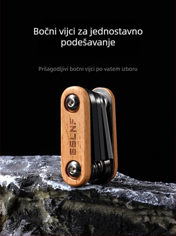Alat za popravak bicikla, sklopivi višefunkcijski alat s šesterokutnim ključem za planinske i cestovne bicikle, marka Dingtian.