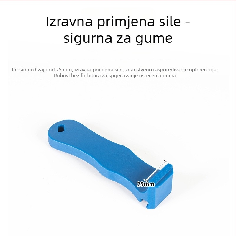 Linding višenamjenski alat za pneumatske gume za bicikle – plastični/smolasti materijal, za cestovne i planinske bicikle, demontaža i popravak guma