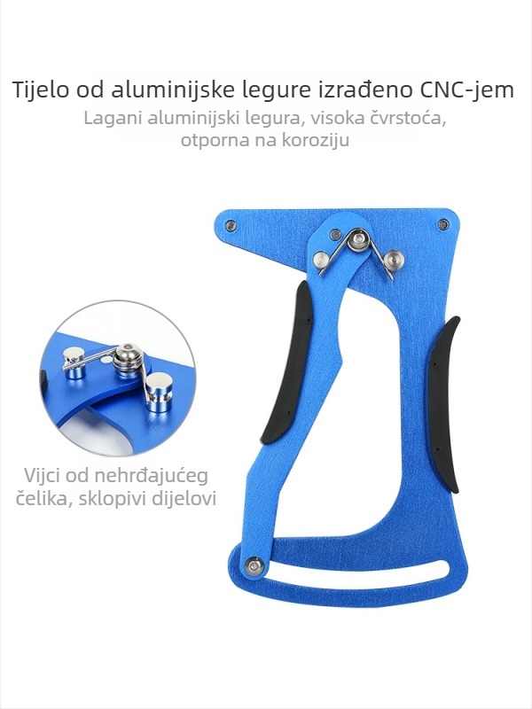 Yiquan Aluminijski mjerač napetosti navoja šipki za planinski bicikl i set kotača za cestu