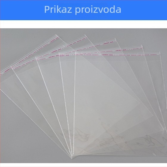 OPP prozirne plastične vrećice za odjeću, samoljepive OPP vrećice s prilagodljivim logotipom