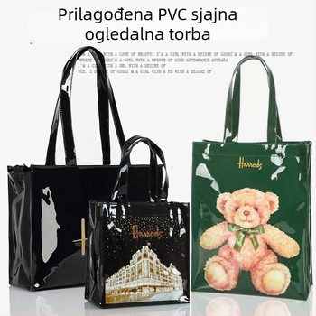 PVC tote torba, vodootporna, dvostruka debljina 80 Silk, univerzalna tote torba
