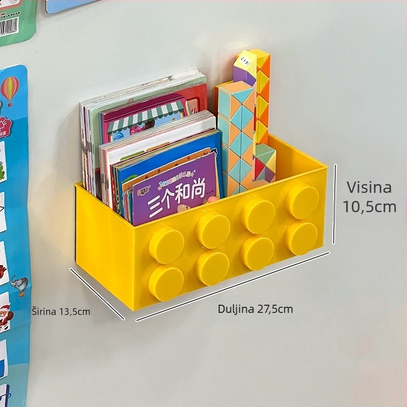 Zidna magnetska kutija za kozmetiku — plast, moderni minimalistički stil, 0,56 kg