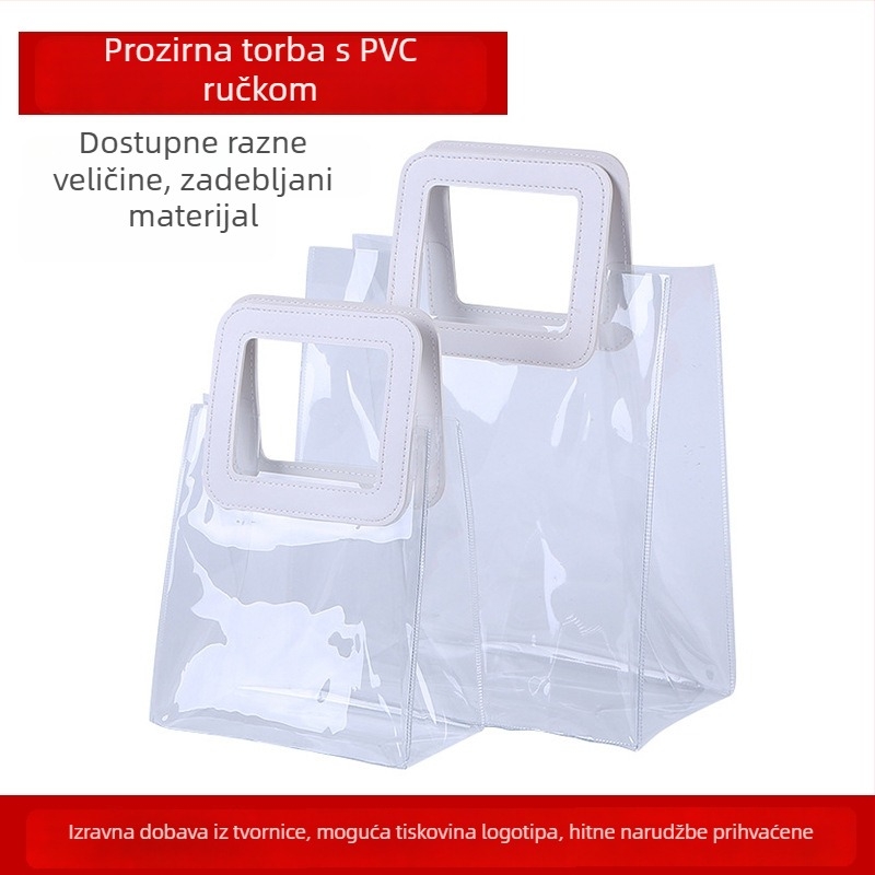 Liteng PVC torba za darove u Ins stilu za pakiranje darova; materijal PVC; dnevna proizvodnja 20 000 komada