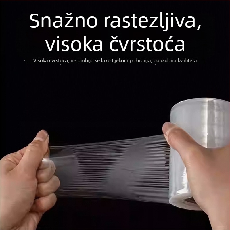 Prilagođeni PE stretch film za pakiranje hrane, različiti oblici, različite debljine, porijeklo Hebei