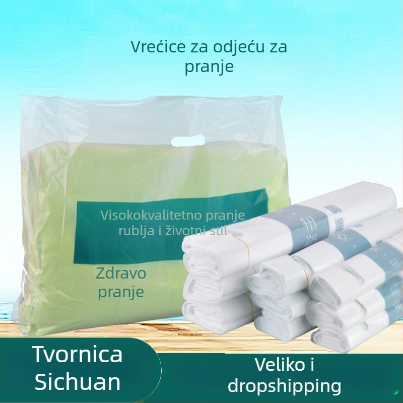 Plastične vrećice za suho čišćenje odjeće, Duojie marka, dvostruki sloj debljine 6 Silk