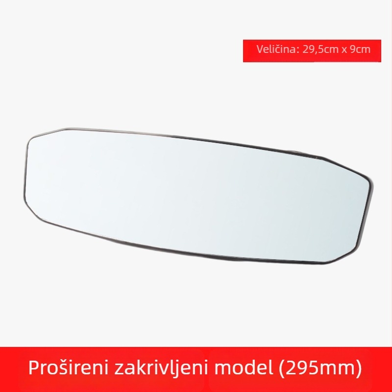 Bymaocar BY-1871 Unutarnji automobilni retrovizor – široko vidno polje, visoka rezolucija, zakrivljeni širokokutni ogledalo, ogledalo za praćenje djeteta na stražnjem sjedalu