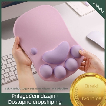 Podmetač za zglob s mačjom šapom, tkanina, jednostrana, model MZ-X5S4