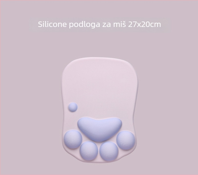 Podmetač za zglob s mačjom šapom, tkanina, jednostrana, model MZ-X5S4