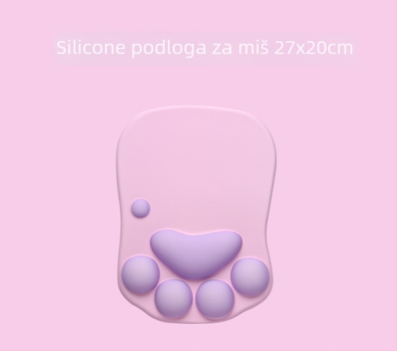 Podmetač za zglob s mačjom šapom, tkanina, jednostrana, model MZ-X5S4