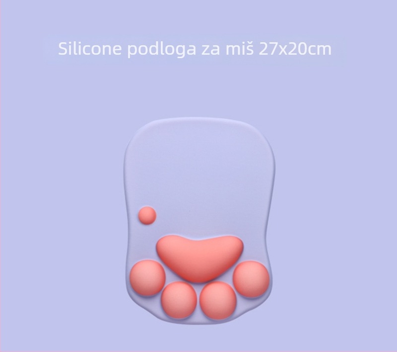 Podmetač za zglob s mačjom šapom, tkanina, jednostrana, model MZ-X5S4