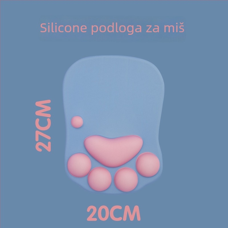 Podmetač za zglob s mačjom šapom, tkanina, jednostrana, model MZ-X5S4