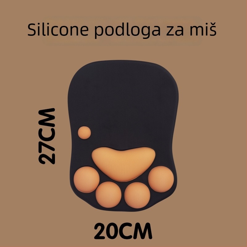 Podmetač za zglob s mačjom šapom, tkanina, jednostrana, model MZ-X5S4