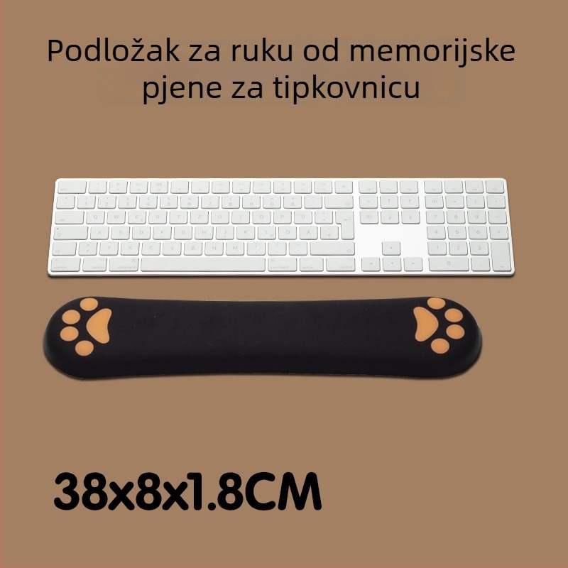 Podmetač za zglob s mačjom šapom, tkanina, jednostrana, model MZ-X5S4
