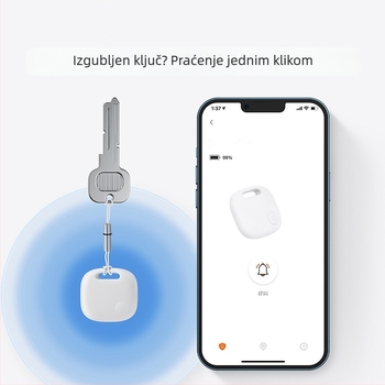 Baseus Bluetooth pametni tracker za sprječavanje gubitka BS-BF001, GPS pozicioniranje, domet 30m, iOS kompatibilno, PC kućište