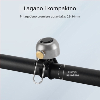 ROCKBROS zvono za bicikl – Unisex, Prilagodljivo, Materijal: Drugo, Privatna etiketa dostupna