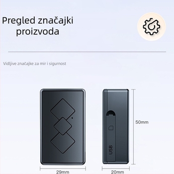 Beidou GPS locator za starije i djecu, GPS+LBS+AGPS, točnost polja 5 m, trajanje baterije 96 h, alarm modovi: vibracija, mobilni alarm, ograda, brzina, Baidu/Google karte