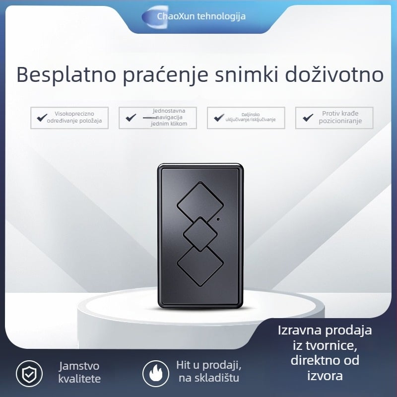 Beidou GPS locator za starije i djecu, GPS+LBS+AGPS, točnost polja 5 m, trajanje baterije 96 h, alarm modovi: vibracija, mobilni alarm, ograda, brzina, Baidu/Google karte