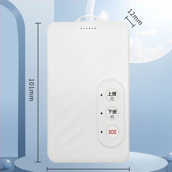 4G elektronički radni bedž s lokalizatorom prisutnosti – Baidu karta, GPS točnost 5–15 m, polimer baterija, šifra proizvoda Vd80