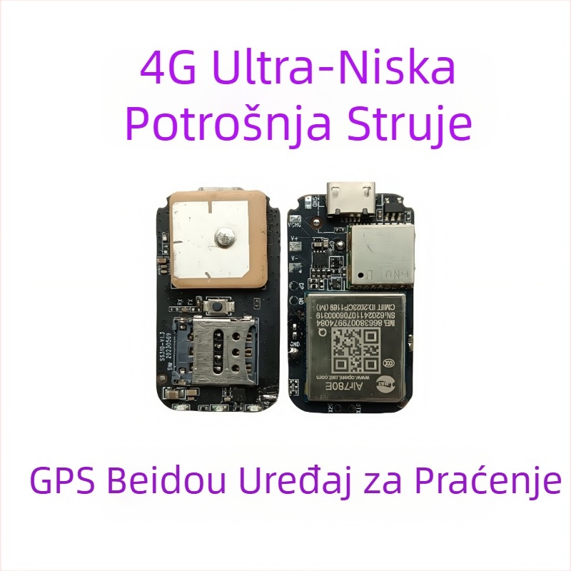 Xunman X8 4G GPS lokator za kućne ljubimce: preciznost lokacije 5 m, trajanje baterije 15 dana, IP67 vodootpornost, višestruki alarmni modovi