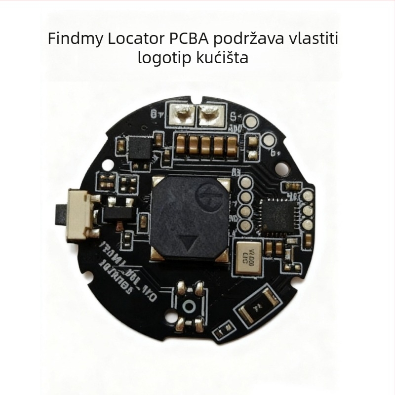 Locator PCBA Tag E — Lagani i kompaktni, 220mAh baterija, kompatibilno s iOS-om, tisk logotipa Silk Screen / lasersko graviranje, OEM