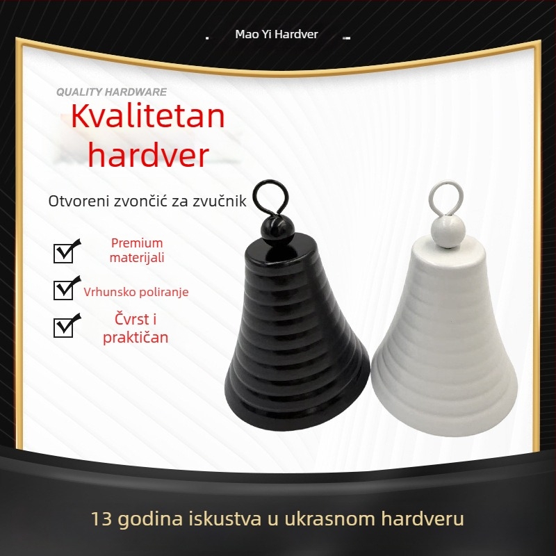 Zimski zvon od legure – moderni minimalistički ručni rad za ukras, prilagodljiv (Materijal: Legura; Stil: Moderni minimalistički; Kategorija: Zvon; Prilagodljivo)