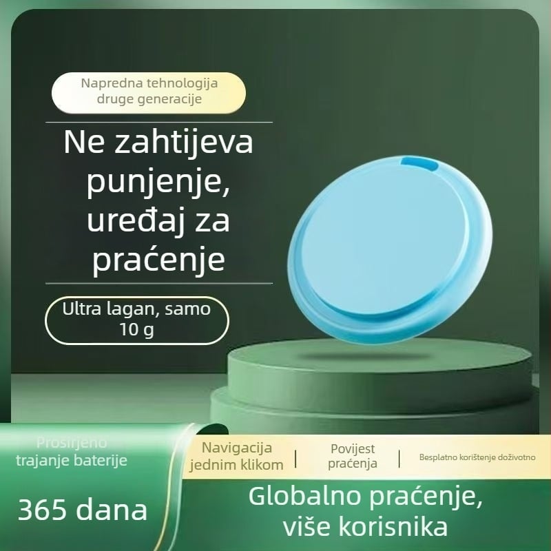 Tag protiv gubitka s Bluetooth lokatorom za iOS – Model TagD, doseg 50 m, baterija 220 mAh, kućište od PC-a