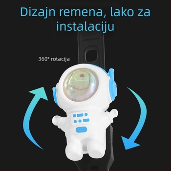 Stražnje svjetlo za bicikl za noćnu vožnju na planinskim i cestnim biciklima s upozoravajućom svjetlošću | Anybike | Kod proizvoda Al867172084426 | Nije uvezeno