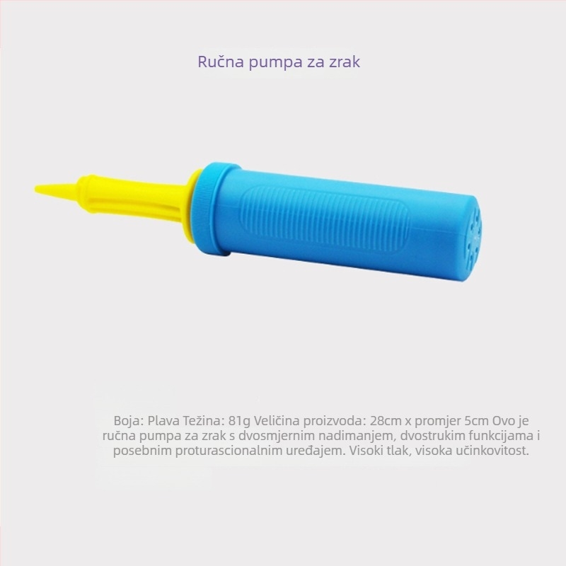 Prijenosna nafukiva jastučnica od PVC s flokiranom površinom, kliničan oblik za potporu nogu, model Xxz, težina 0,53 kg