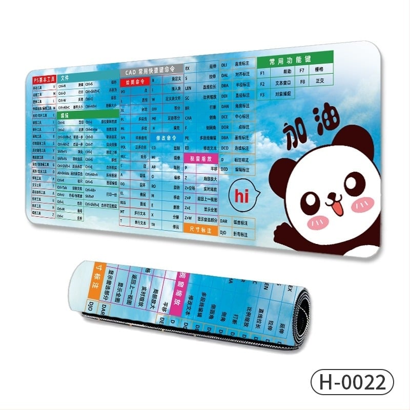 Velika podloga za miš za gaming, prirodni kaučuk, protuklizna površina, termotransfer ispis, OEM proizvodnja, prilagođeni logo