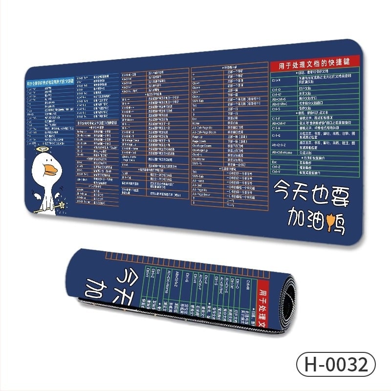 Velika podloga za miš za gaming, prirodni kaučuk, protuklizna površina, termotransfer ispis, OEM proizvodnja, prilagođeni logo