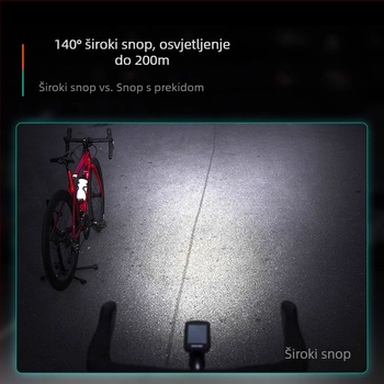 Blackbird pametni prednji LED far za bicikl, s brzim otpuštanjem, vodootporan, za cestovne i planinske bicikle, anti-zamućenje, model L5