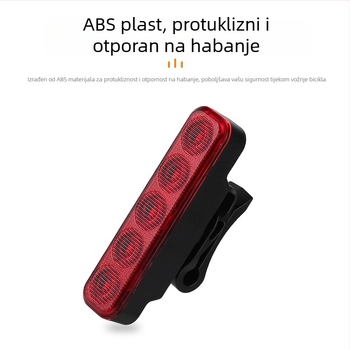 LED zadnja svjetiljka za bicikl s više načina rada, punjiva — Jiuyue/yuuisd