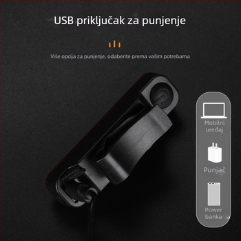 LED zadnja svjetiljka za bicikl s više načina rada, punjiva — Jiuyue/yuuisd