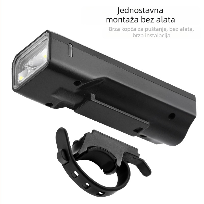 Bunguo inteligentno svjetlo za bicikl prednje svjetlo s digitalnim zaslonom za noćnu vožnju cestovnim i planinskim biciklima.