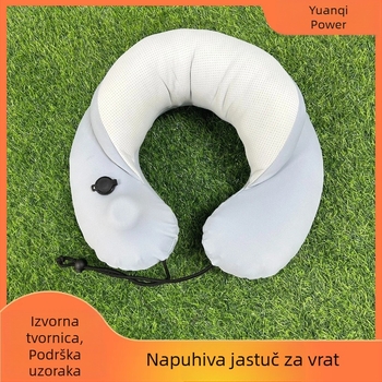 Naduvljiva jastučnica za vrat od TPU, U-oblik, model 5411, težina 150 g