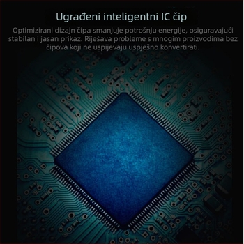 VGA na HDMI pretvarač s audio, napajanje, 1080P za TV
