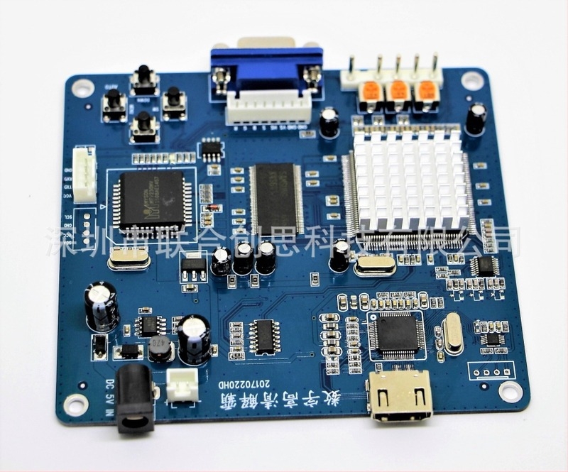 LA-HD01 VGA/RGBHV/RGBS u HDMI video konverter sa scalerom, podržane rezolucije 640x480, 800x600, 1024x768, 1360x768; napajanje; OEM kompatibilnost