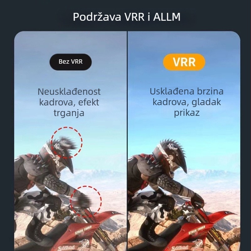 HDMI 2.1 audio splitter s optičkim izlazom, kompatibilan s PS5/PC, 4K120Hz, 5 m kabel, s daljinskim upravljačem
