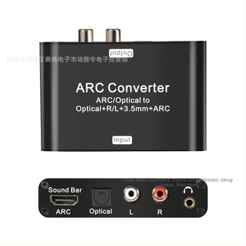 HDMI ARC audio adapter s optičkim na analognu DAC192K, model 133