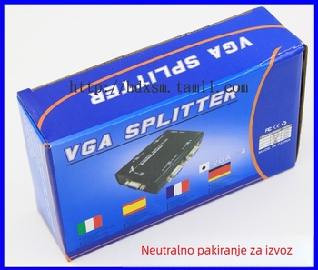 HDX-4 VGA prekidač-rasporednik, 1920x1440 rezolucija, kompatibilan XP/Win7/8, OEM dostupan, za sigurnosno praćenje