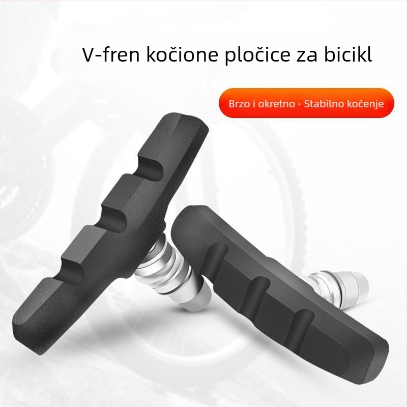 Kočničke pločice za bicikl za planinski bicikl, V-fren, gumene pločice, univerzalna kompatibilnost (mehaničko kočenje; marka: Senowoiry/Ji Rui; model: Brake pads; tip: Brake pads)