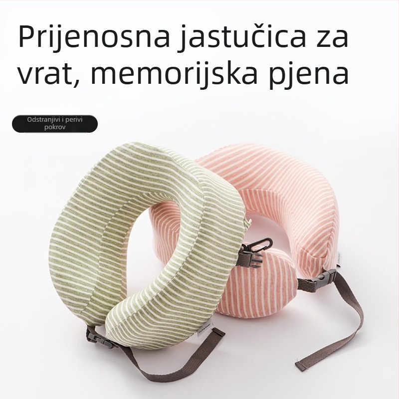 Jastuk za vrat od memorijske pjene u obliku slova U, za odrasle, prijenosni, japanski stil, Flying Bear