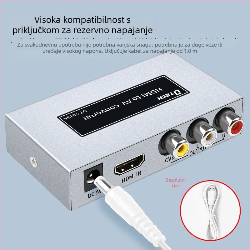 Dite DT-7019A HDMI na AV konverter, lansiran 2018