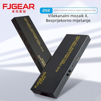 FJ-HS401 Četvero-kanalni HD HDMI video splicer, 4 ulaza / 1 izlaz, obrada slike