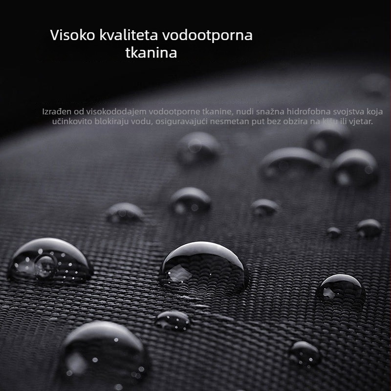 Vodootporni radni smock s kapuljom - dugi rukavi, poliester tkanina, poliester podstava, za četiri sezone