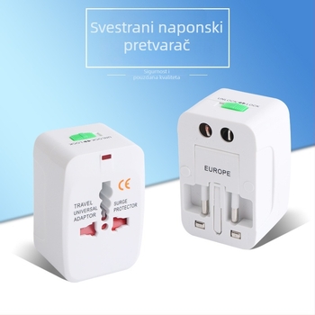 Cow Univerzalni pretvarač utičnice – Višestrani putni adapter US/EU/UK
