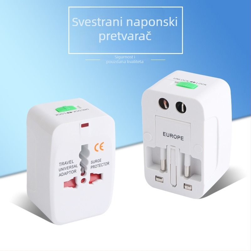 Cow Univerzalni pretvarač utičnice – Višestrani putni adapter US/EU/UK