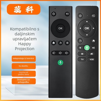 Ruike IR daljinski upravljač za projektor – kompatibilan s modelima H7, H6, H8Pro, PS1, S3
