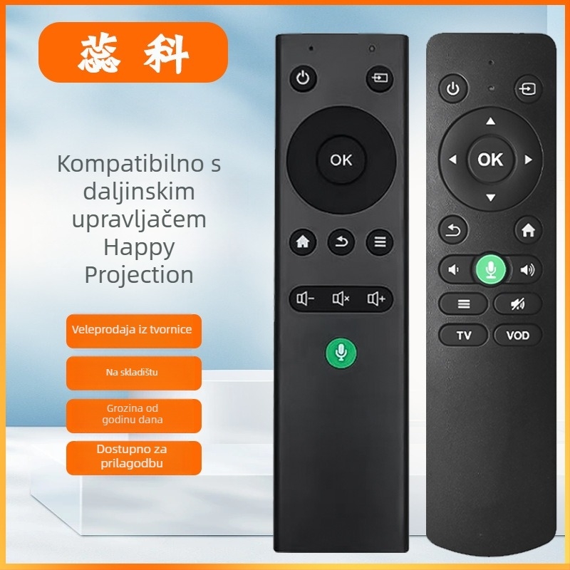 Ruike IR daljinski upravljač za projektor – kompatibilan s modelima H7, H6, H8Pro, PS1, S3
